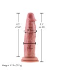 Hismith 9.1" Realistic Vibrating and Rotating Silicone Dildo with 3 Speeds + 4 Modes Hismith 9.1" Realistic Vibrating and Rotating Silicone Dildo with 3 Speeds + 4 Modes