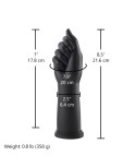 Hismith 8.5" (21.6 cm) Silicone Fist Dildo with Tapered Head & Removable Kliclok Hismith 8.5" (21.6 cm) Silicone Fist Dildo with Tapered Head & Removable Kliclok