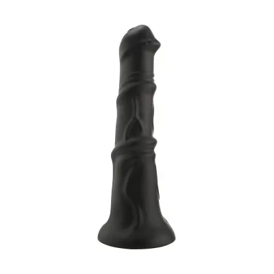 Hismith Black Horse Dildo with Bulging Veins in 3 Sizes
