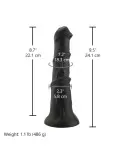 Hismith Black Horse Dildo with Bulging Veins in 3 Sizes Hismith Black Horse Dildo with Bulging Veins in 3 Sizes