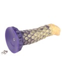 Hismith 8.5" (21.6 cm) Fantasy Dildo with Squama-textured Curved Shaft and Tapered Monster Head Hismith 8.5" (21.6 cm) Fantasy Dildo with Squama-textured Curved Shaft and Tapered Monster Head