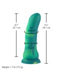 Hismith 9.5" (24.1 cm) Slightly Curved Crack-textured Fantasy Dildo Hismith 9.5" (24.1 cm) Slightly Curved Crack-textured Fantasy Dildo