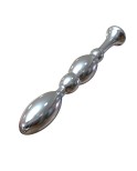Hismith 8.5" (21.6 cm) Oval Head Metal Beaded Anal Dildo, Smooth Aluminium Anal Wand with KlicLok Hismith 8.5" (21.6 cm) Oval Head Metal Beaded Anal Dildo, Smooth Aluminium Anal Wand with KlicLok