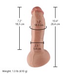 Hismith 10.4" (26.4 cm) Realistic Silicone Dildo with Vivid Veins Hismith 10.4" (26.4 cm) Realistic Silicone Dildo with Vivid Veins