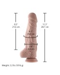 Hismith 11.3" Multi-Textured Giant Silicone Dildo with Raised Veins and Ridges