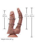 Hismith Dual Penetration Silicone Dildo for KlicLok System, 3 Sizes Available Hismith Dual Penetration Silicone Dildo for KlicLok System, 3 Sizes Available