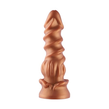 Hismith 21.6 cm (8.5") Spiral Plant Fantasy Dildo with Removable Kliclok