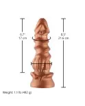 Hismith 8.5" Spiral Plant Fantasy Dildo with Suction Cup & Removable Kliclok Hismith 8.5" Spiral Plant Fantasy Dildo with Suction Cup & Removable Kliclok