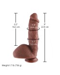 Hismith 9" Realistic Silicone Dildo with Raised Veins & Lifelike Texture Hismith 9" Realistic Silicone Dildo with Raised Veins & Lifelike Texture