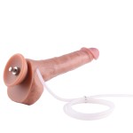 Dildo eiaculante in silicone Hismith da 20,5 cm con ventosa e Kliclok rimovibile