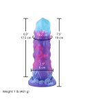 Hismith 7.5" (19 cm) Silicone Fantasy Dildo with Raised Bumps & Removable Kliclok Hismith 7.5" (19 cm) Silicone Fantasy Dildo with Raised Bumps & Removable Kliclok