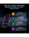 Sinloli APP Controlled 2-in-1 Male Masturbator with 10 Thrusting, Vibration Sucking Modes Pocket Stroker