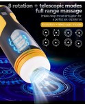 Sinloli APP Controlled Male Masturbator Cup with 8 Thrusting and Rotating Modes