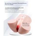 Bambola sessuale maschile per masturbazione, Sinloli Sex Toy maschile dalle dimensioni realistiche, telecomando intelligente APP con 10 modalità di spinta e vibrazione