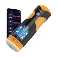 Sinloli APP Controlled Male Masturbator Cup with 8 Thrusting and Rotating Modes