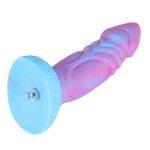 Hismith 7.9" (20 cm) Silicone Fantasy Dildo with Tapered Head & Protruding Ridges