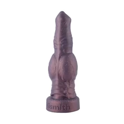 Hismith Soft Silicone Dog Dildo with Protruding Dog Knots
