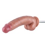Hismith 10" (25.4 cm) Massive Dual Layered Realistic Silicone Dildo