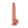 Hismith 10" (25.4 cm) Massive Dual Layered Realistic Silicone Dildo