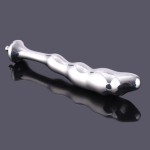 Hismith 7.7" (19.6 cm) Metal Dildo with Gentle Curves & Ridges