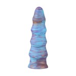 Nebula Swirl Silicone Dildo – 6.7" Handcrafted Textured Design for Unique Sensory Play