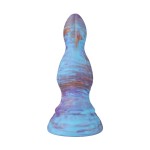 Galactic Ripple Silicone Dildo – 8.3" Textured Design with Suction Base