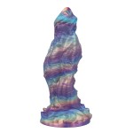 Nebula Titan Silicone Dildo – 9.5" Massive Textured Fantasy Design with Suction Base