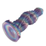 Nebula Titan Silicone Dildo – 9.5" Massive Textured Fantasy Design with Suction Base