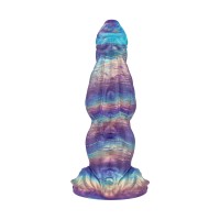 Nebula Titan Silicone Dildo – 9.5" Massive Textured Fantasy Design with Suction Base