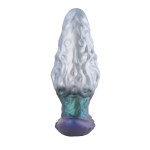 7.9" (20 cm) Mutated Horror Silicone Plug – Alien Texture Fantasy Toy with Wide Safety Base