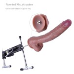 Hismith 15.6" Giant Silicone Dildo with 12.6" Insertable Length and KlicLok System Hismith 15.6" Giant Silicone Dildo with 12.6" Insertable Length and KlicLok System