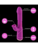 Hismith Conner Vibrating Telescopic Vibrator Vagina Clitoris Stimulation Dildo Massager Hismith Conner Vibrating Telescopic Vibrator Vagina Clitoris Stimulation Dildo Massager
