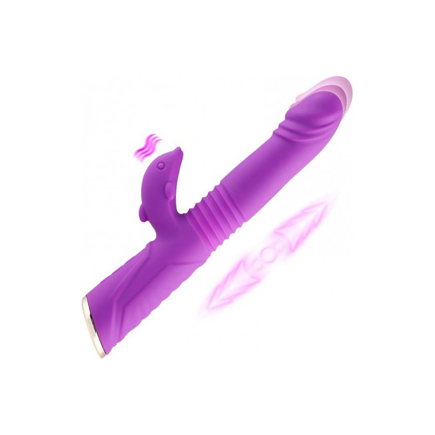 Dildo Telescopic Vibrator Waterproof Magnetic Charge Sex Toys for Couples Dildo Telescopic Vibrator Waterproof Magnetic Charge Sex Toys for Couples