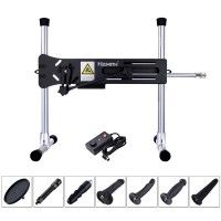 Hismith Premium Super Quiet Sex Machine Bundle With Black Series Attachments