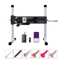Hismith Remote Controlled Sex Machine For Women With Body-Safe Silicone Dildo Attachments And Fucking Machine Storage Bag