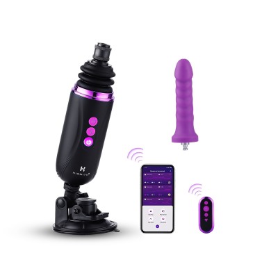 Hismith Rechargeable Programmable Sex Machine, Portable Fucking Machine Capsule with Multiple Speeds & Frequencies