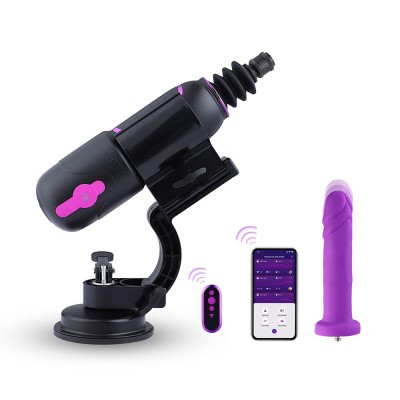 Hismith Pro Traveler 3.0 APP Controlled Sex Machine with Super Powerful Suction Mount for Male and Female