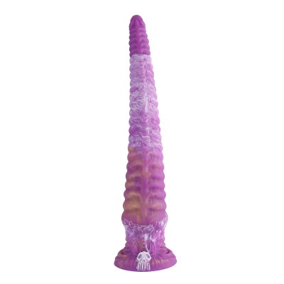 Hismith Silicone Tentacle Toy, Fantasy Dong, Tower-Shaped Anal Plug with KlicLok System - Fantasy Series, 2 Sizes