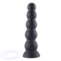Hismith 9" Smooth Silicone Squirting Dildo, 8" Insertable, KlicLok System for Anal Play