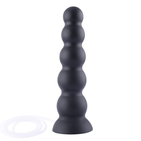 Hismith 23 cm (9") Silicone Squirting Anal Plug with Bendable Steel Core