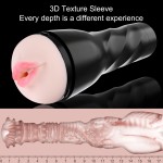 Hismith suuline Fleshlight 3 vibratsioonikiirusega + 2 režiimiga Kliclokile