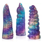 Silicone Finger Dildo Masturbator Foreplay Massager Stimulator