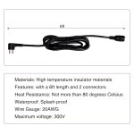 Hismith 1.83 m pikendusjuhe 5-pin kontrollerile Hismith 1.83 m pikendusjuhe 5-pin kontrollerile