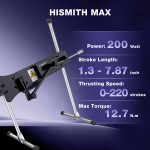 Hismith Premium Max 200W Sex Machine with KlicLok System & App Control