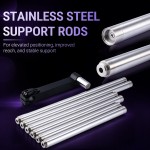 Modular Upright Rod Set for Hismith Sex Machine (6 Support Rods + 1 Machine Body Extension Rod)
