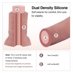 Hismith 25 cm (9.8") Squirting Dildo||Dual-Density Silicone KlicLok Attachment for Hismith Machines and Lube Launcher
