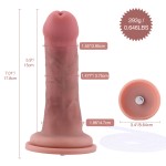 Hismith 17.8 cm (7.01 in) Curved Squirting Silicone Dildo||15 cm (5.9 in) Insertable Beginner