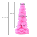 21.2 cm (8.3 in) Pretty in Kink, Petal Glowing 10 Speed Vibrator Dildo 21.2 cm (8.3 in) Pretty in Kink, Petal Glowing 10 Speed Vibrator Dildo