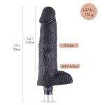 Auxfun Sex Machine Bundles with 5 Silicone Dildos