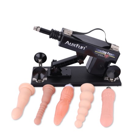 Auxfun Anal Fucking Machine Bundles with Butt Toys